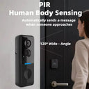 Tuya Solar Doorbell Waterproof WiFi Security