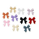 Ribbon Bow Nail Art Kit Elegant Black White Design Set