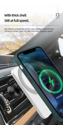 Magnetic Car Charger TypeC Magsafing Holder for iPhone