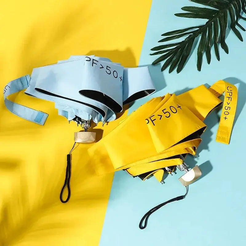 Mini Folding Sun Umbrella Pocket Rain Umbrella 55 Off - OurLum.com