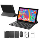 BAKEN New Tablet, Android 16, Quad-Core Processor, 12GB RAM (9GB Physical + 9GB Virtual) + 64GB ROM, Magic Drawing Pad, 6000mAh