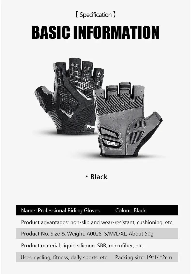 Enhanced Grip Cycling Gloves for MTB — product view 17