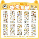 Scrapbooking Diary Stickers For Girls Cute Stationery Set