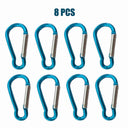 Outdoor Tactical Keychain Clip for Climbing and Camping