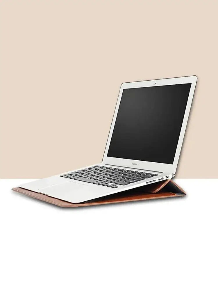 Premium Leather Laptop Sleeve PU Cover For MacBook Huawei