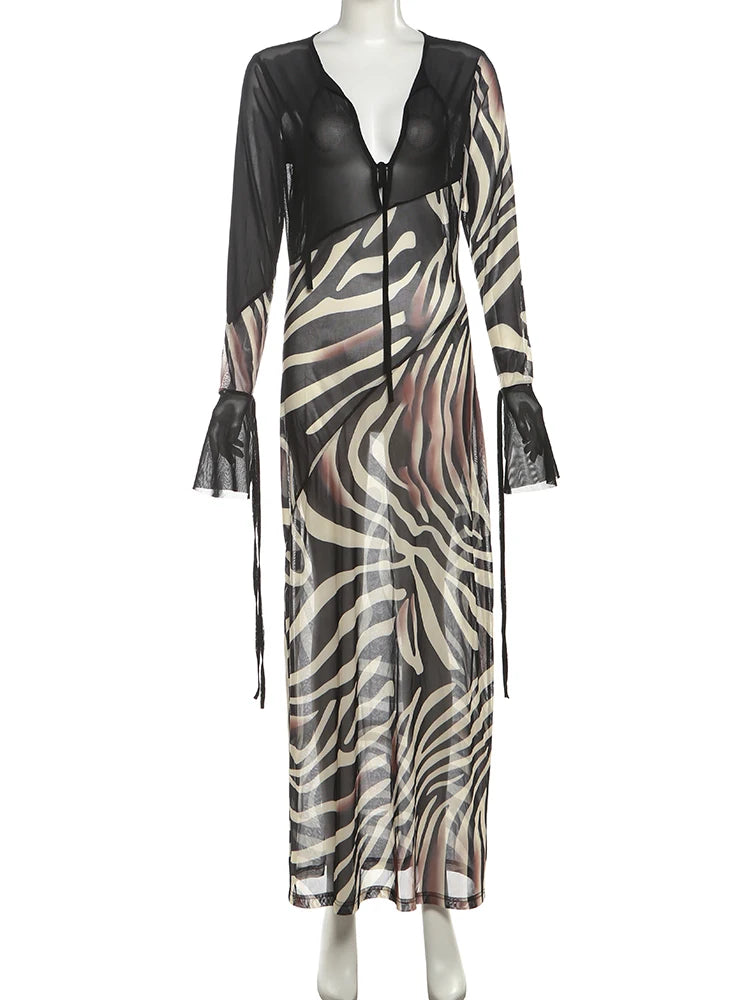 NIBBER Ruched Bodycon Dress