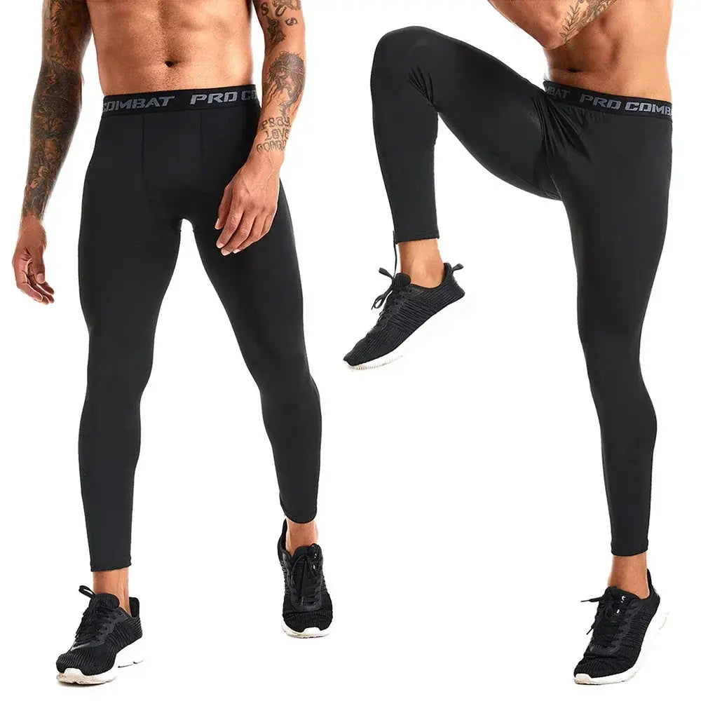 Men's High Performance Compression Tights Enhanced Comfort