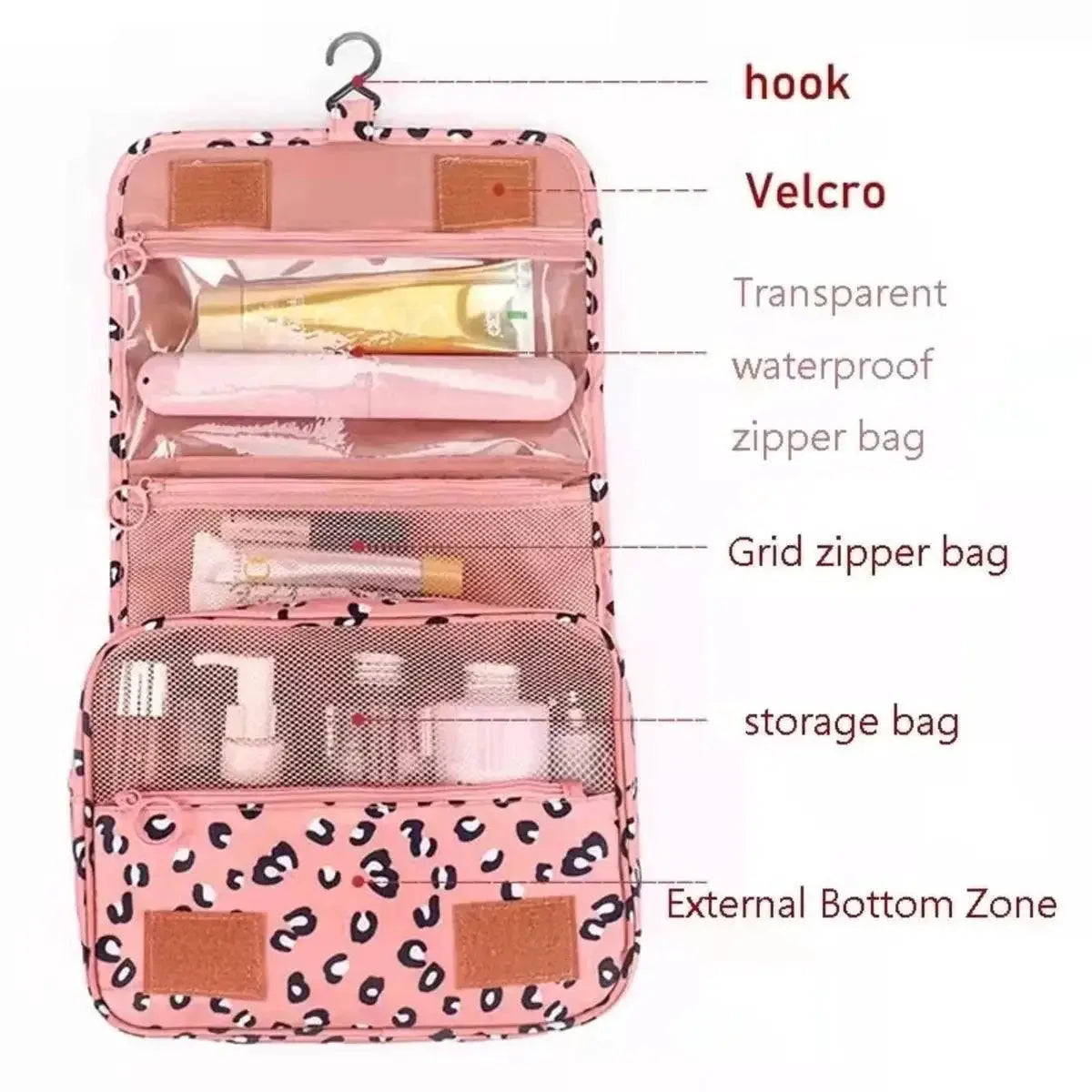 Makeup Travel Bag Stylish On The Go Beauty Essentials