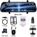 Dash Cam for Drivers 2K Front 1080P Rear