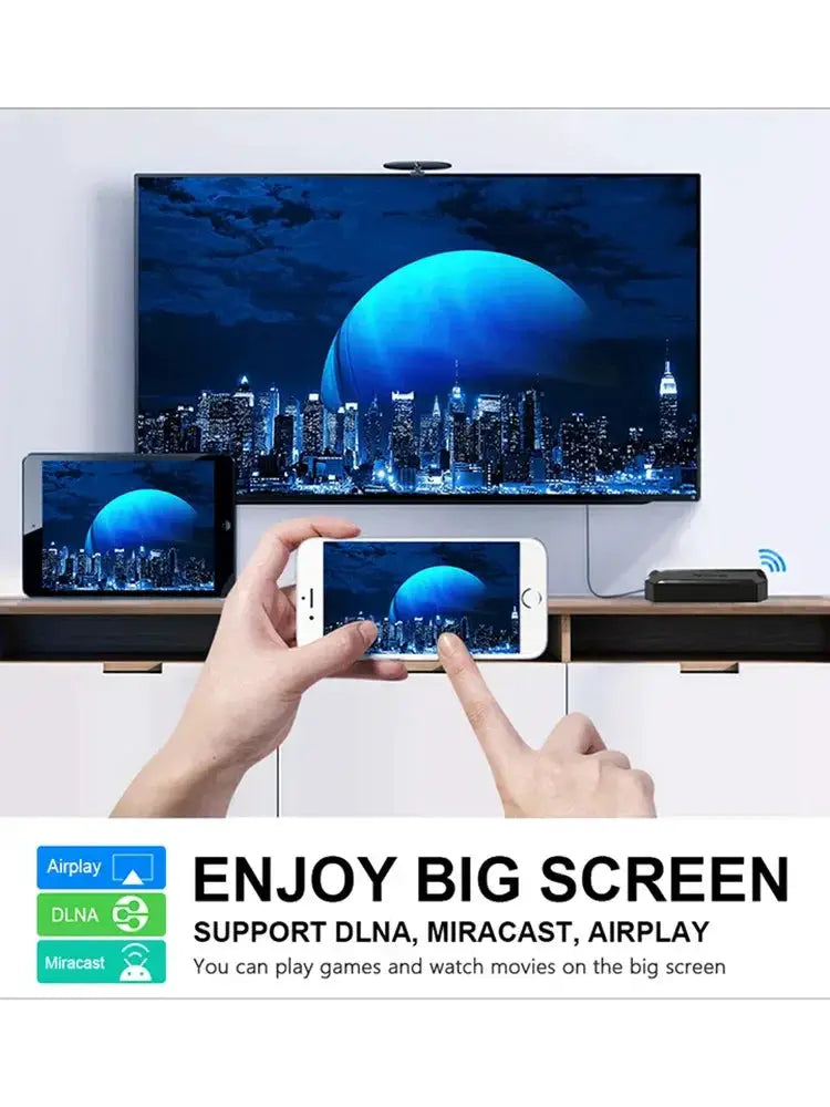 X96Q Android TV Box Allwinner H313 Quad Core 4K Media Player