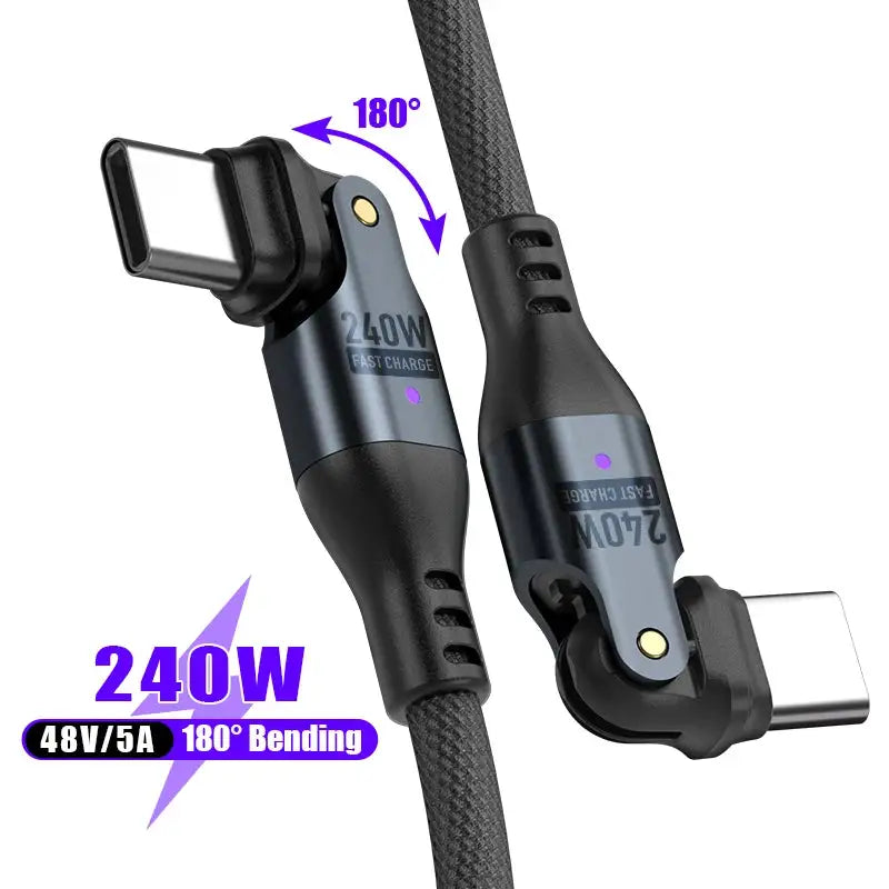 Fast Charge Usb C Braided Cable — product view 7