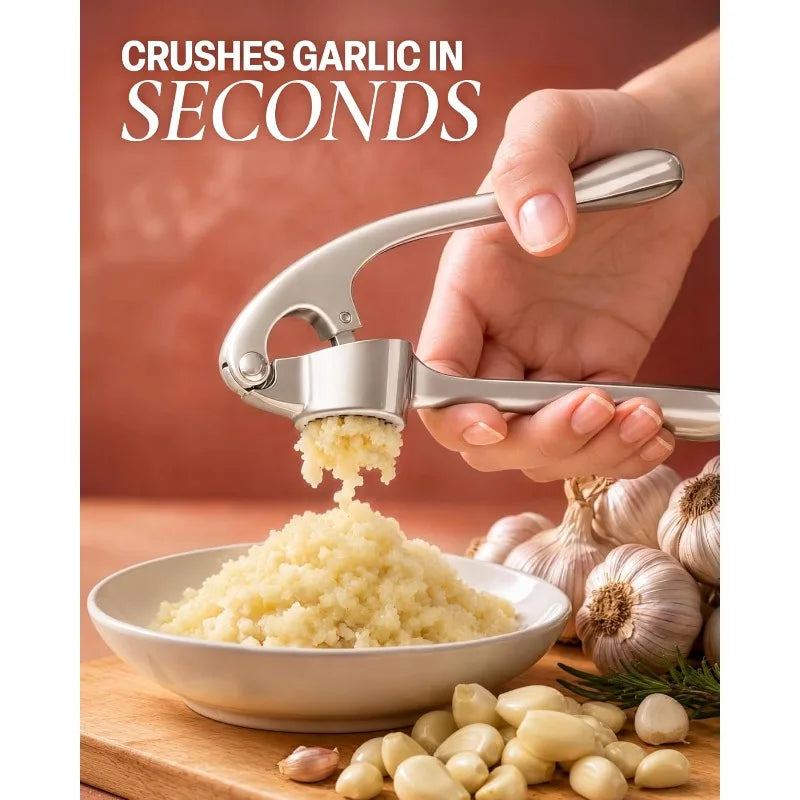 Kitchen Premium Garlic Press Set - Rust Proof Professional Garlic — product view 5
