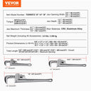 Adjustable Aluminum Pipe Wrench