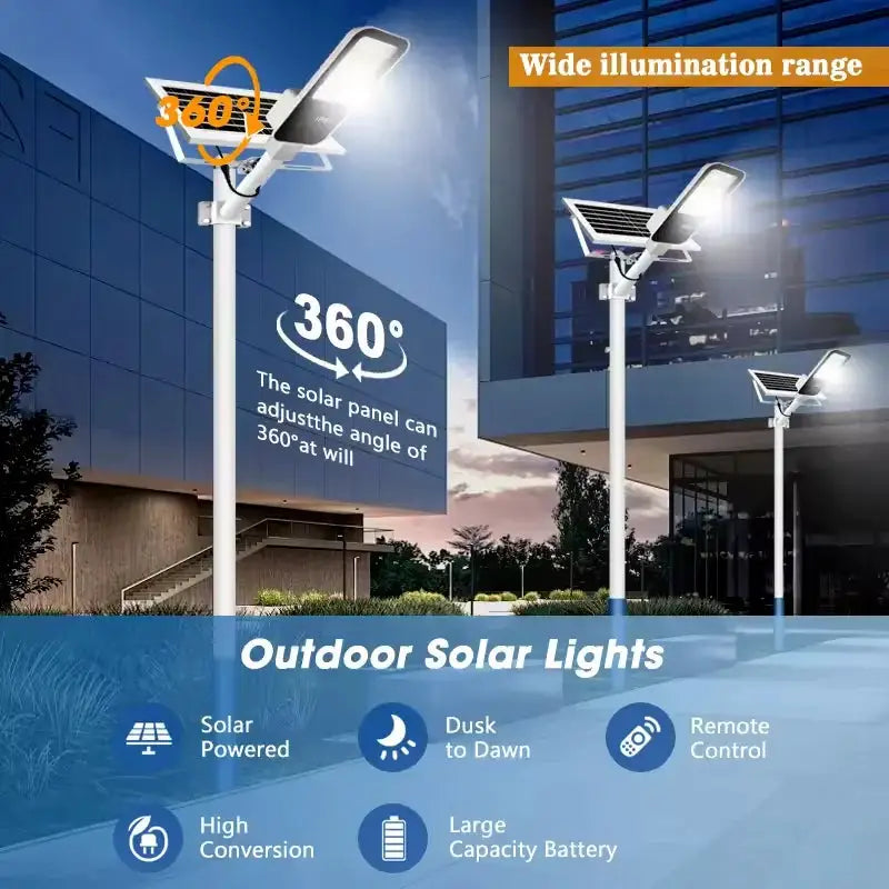 Outdoor Solar Powered Street Light — product view 4
