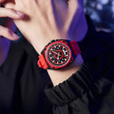 Onola Square Stainless Steel Watch
