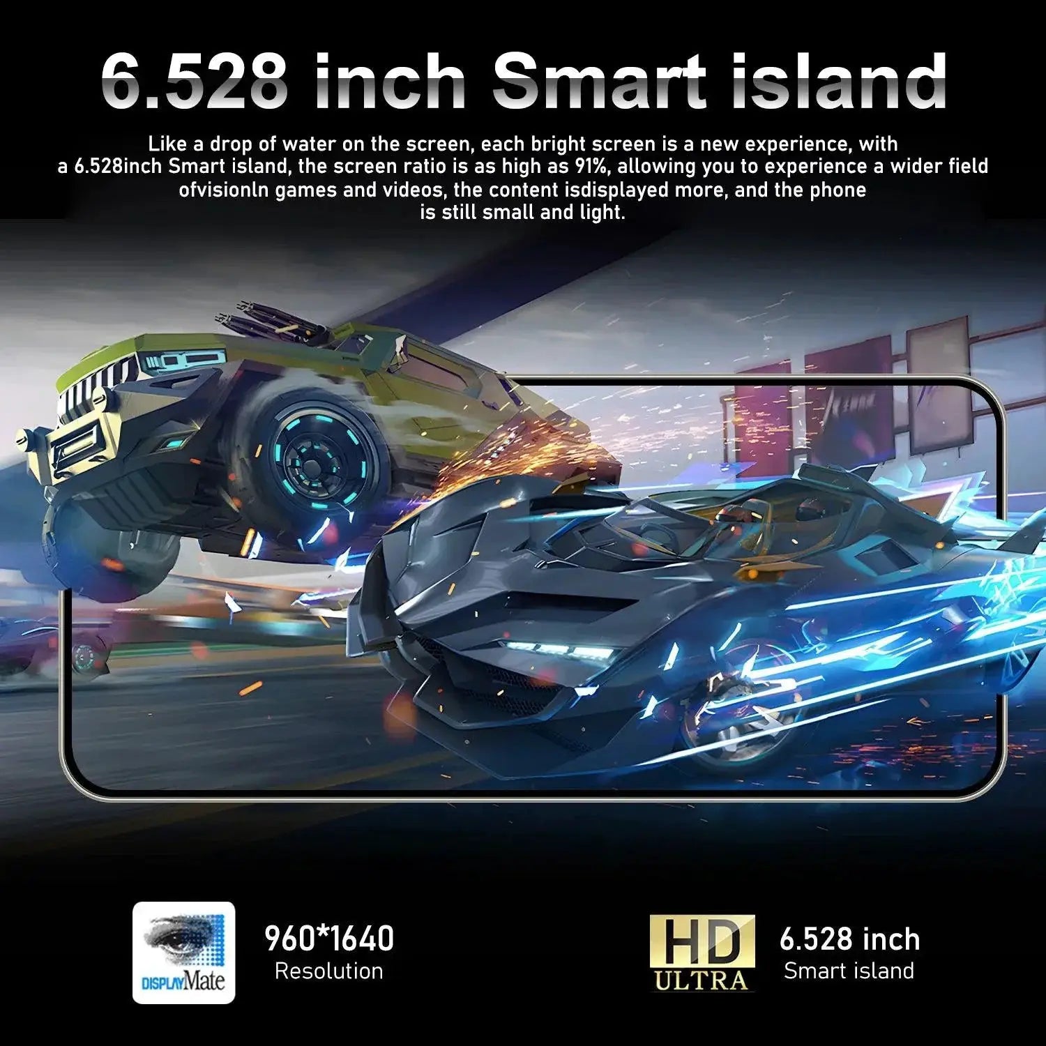 FUFFI S24 Ultra Smartphone 6.53 Inch Display 32GB Storage