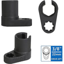 Chrome Moly O2 Sensor Wrench Set