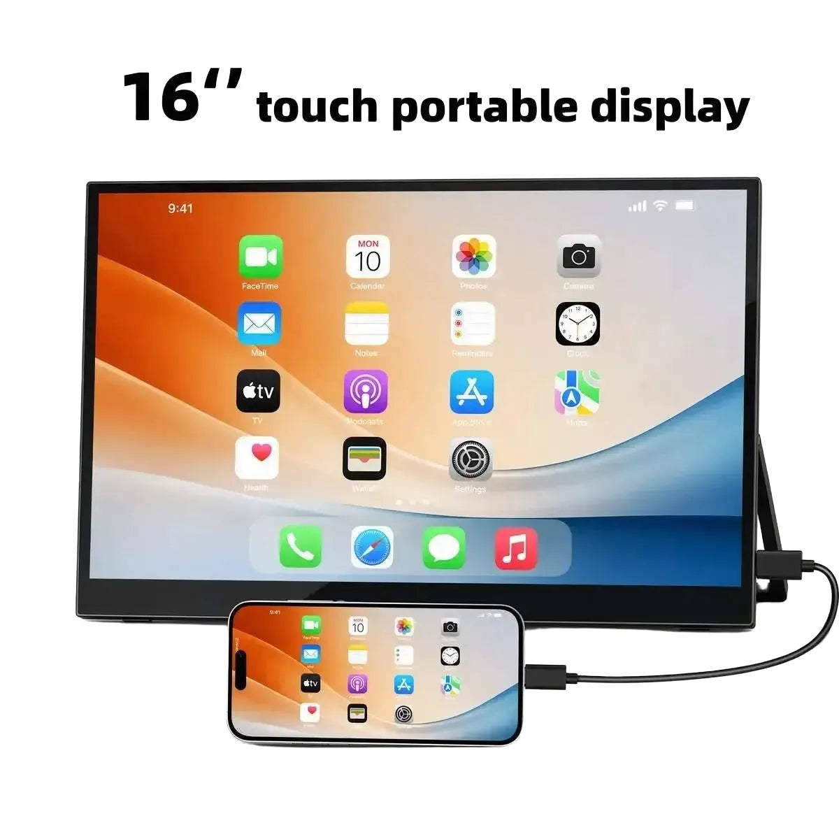 Touch Screen Travel Monitor — product view 1
