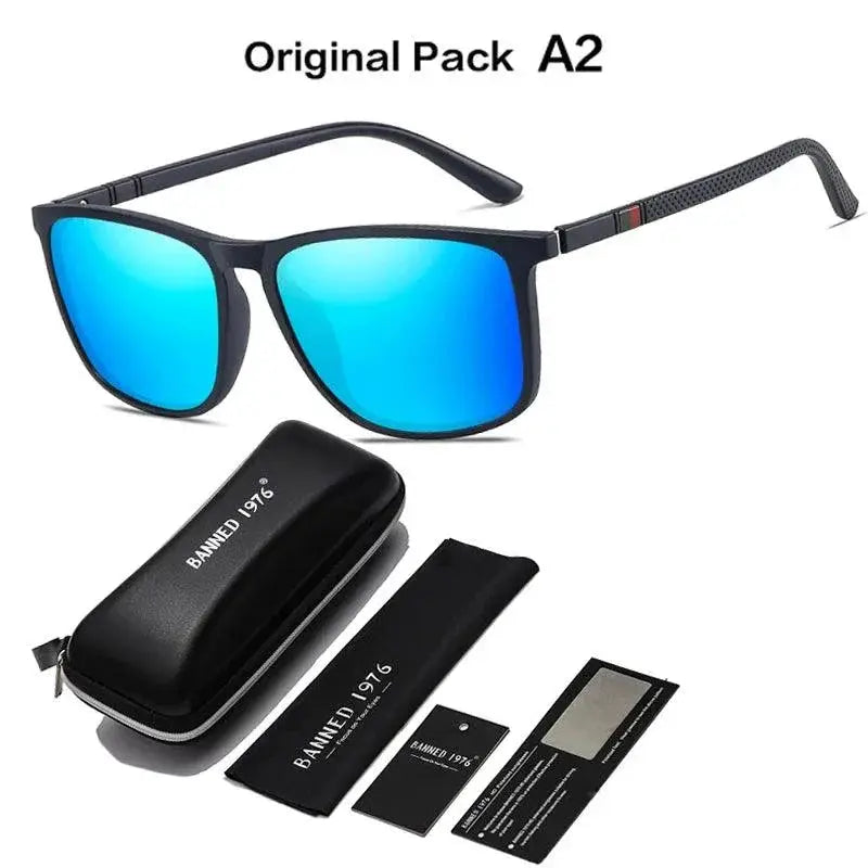 Unisex TR90 Polarized Sunglasses UV400 Protection Lens