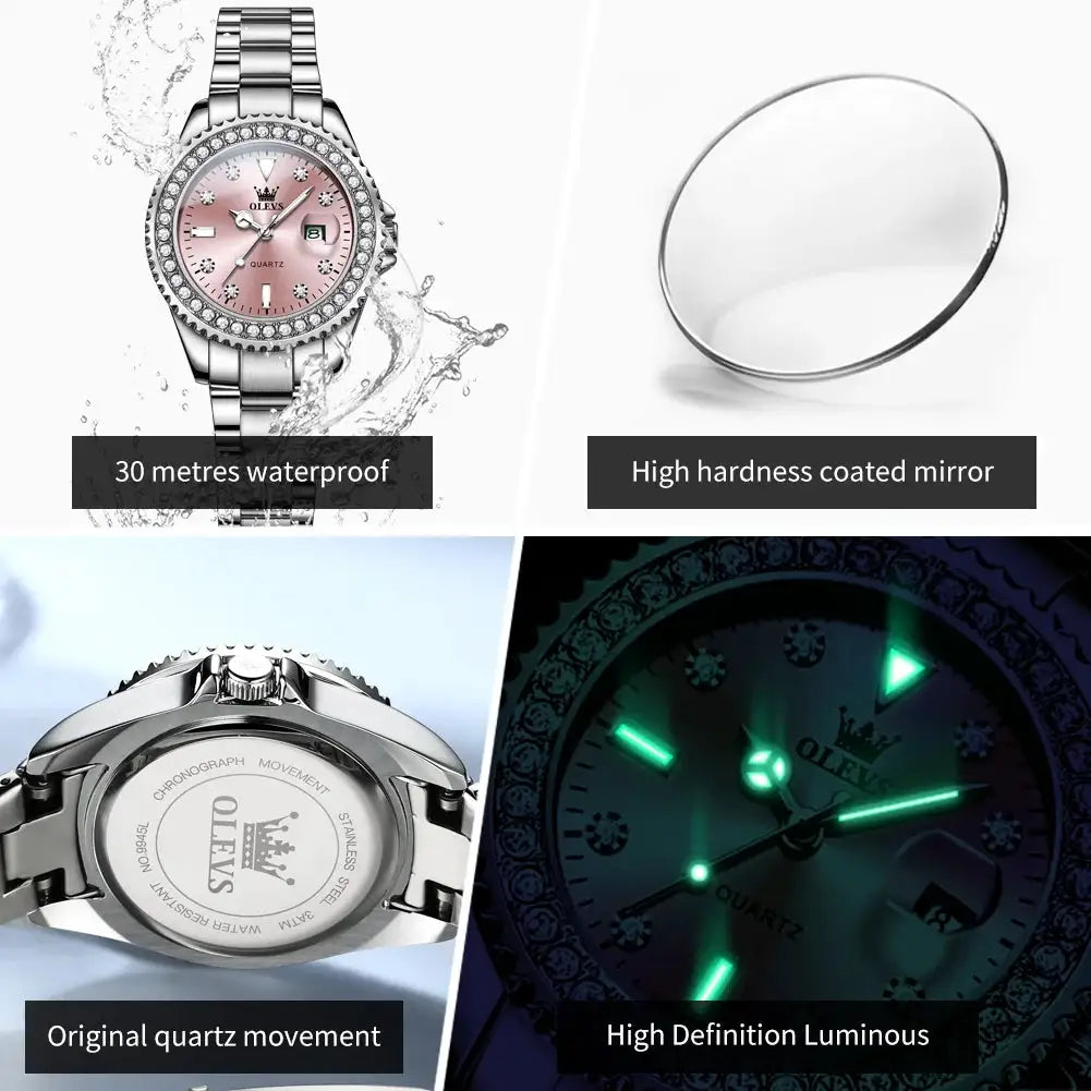 Olevs Women Stainless Steel Watch — product image 7