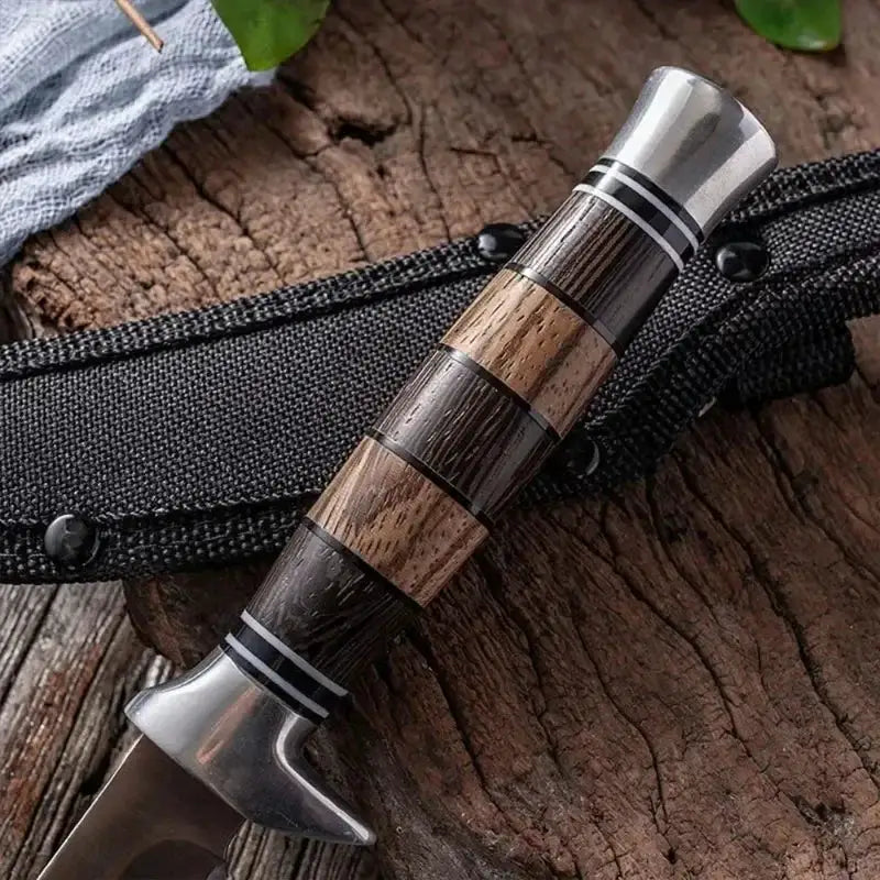 Premium Stainless Steel Sashimi Cleaver With Wooden Handle