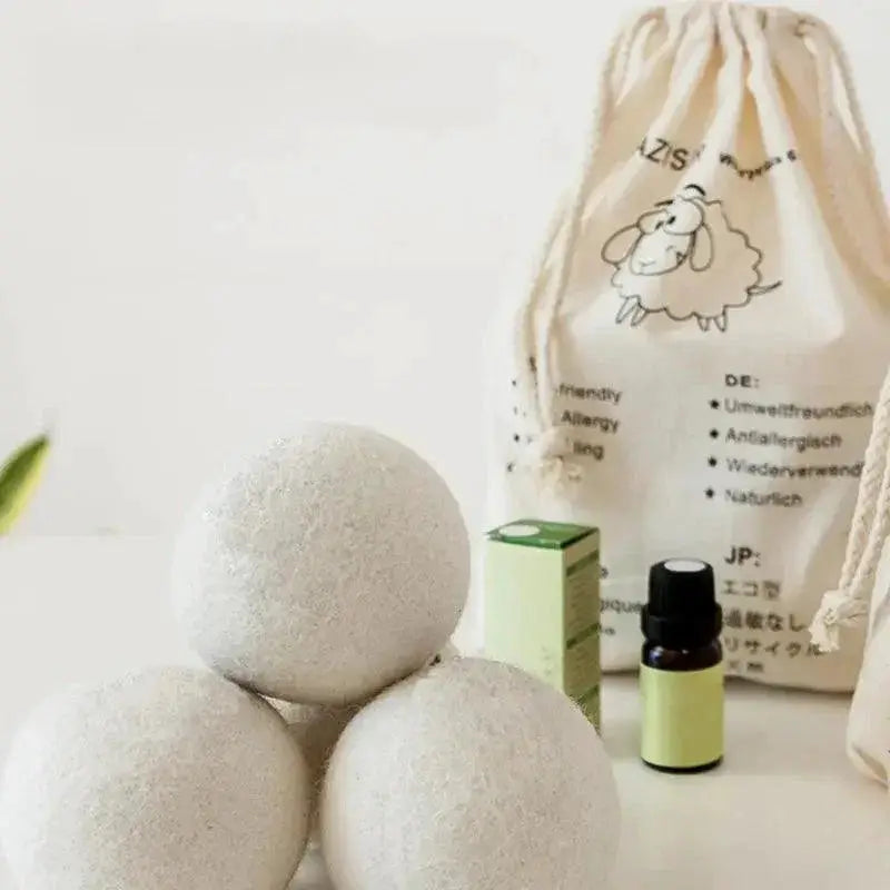 Wool Dryer Balls Eco Friendly Laundry Softener Time Saver