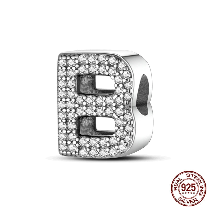 A-z Alphabet Beads Sterling Silver