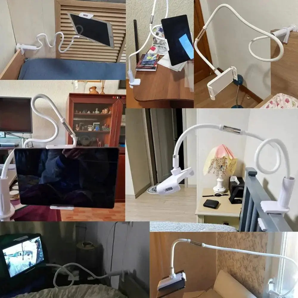 Flexible Tablet Stand With Adjustable Gooseneck Holder