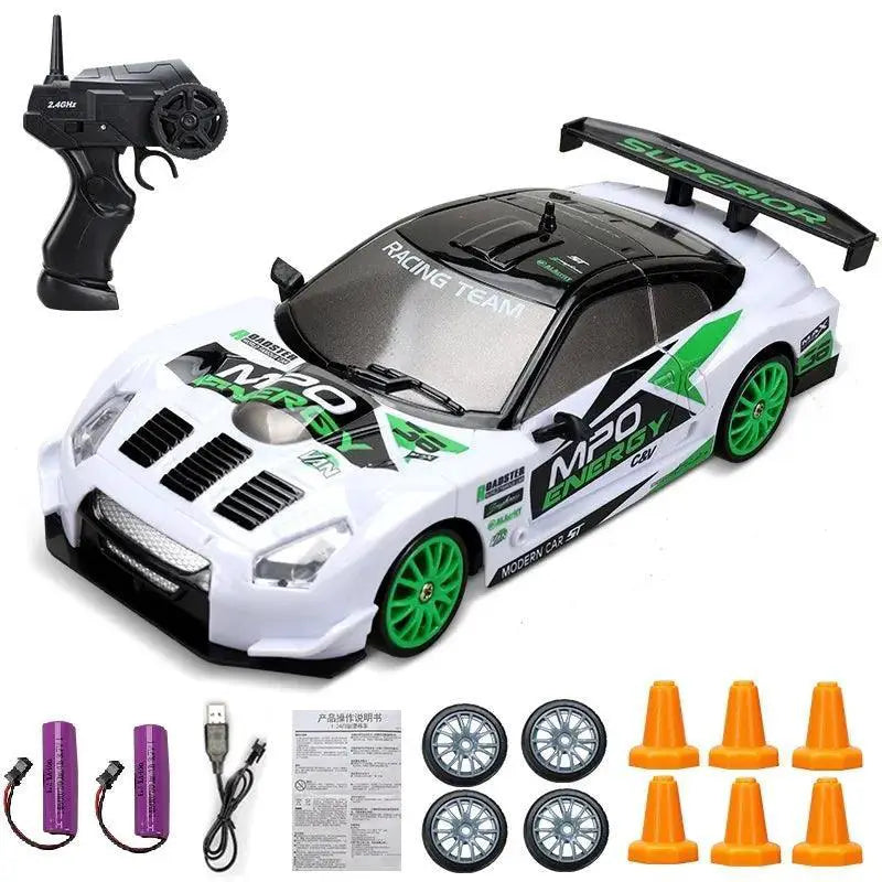 High Speed 4WD Drift RC Car AE86 GTR Racing Toy For Kids