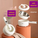 220V Multifunctional Electric Cooker Ceramic Pot for Students