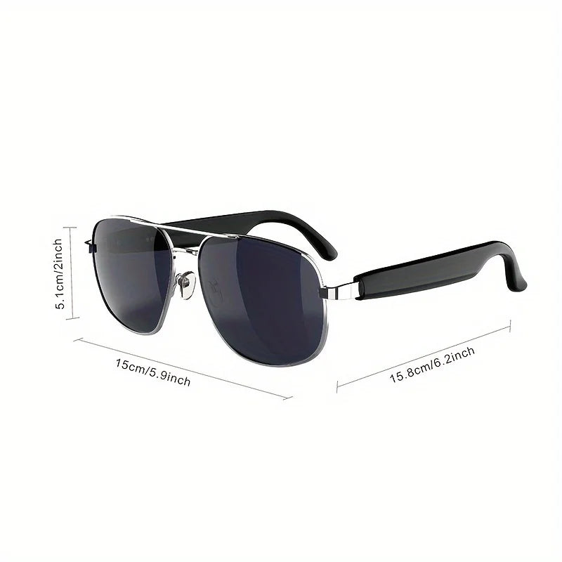 AI-powered Bluetooth glasses wireless smart