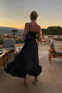 Confident Backless Dress for Parties