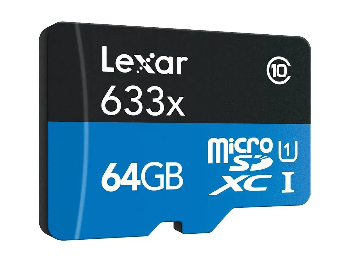 Lexar High-Performance microSDXC Class Memory Card w/ SD High — product view 2