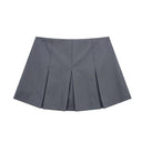 ZEVITY High Waist Pleated Culottes Shorts Chic Summer Style