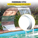 Half Moon Stainless Steel Pool