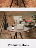 Lightweight Round Table for Camping Use