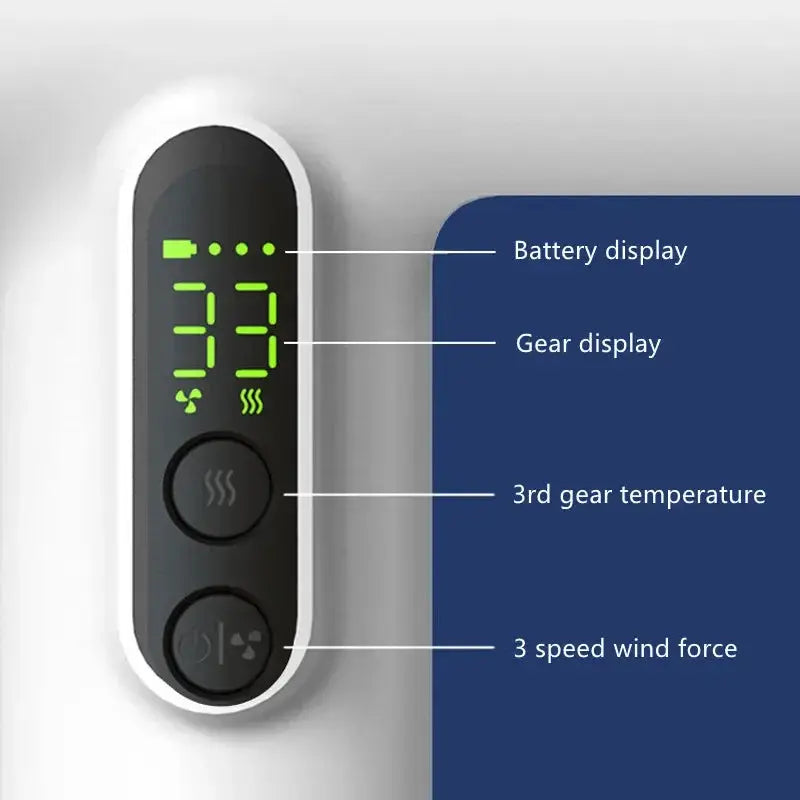 Wireless Hair Dryer USB Charging Travel Drying Companion