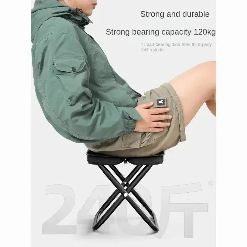 Folding Chair Portable Multifunctional Outdoor Camping Stool - OurLum.com
