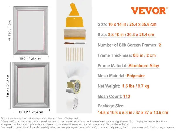 Aluminum Silk Screen Printing Frame — product view 8