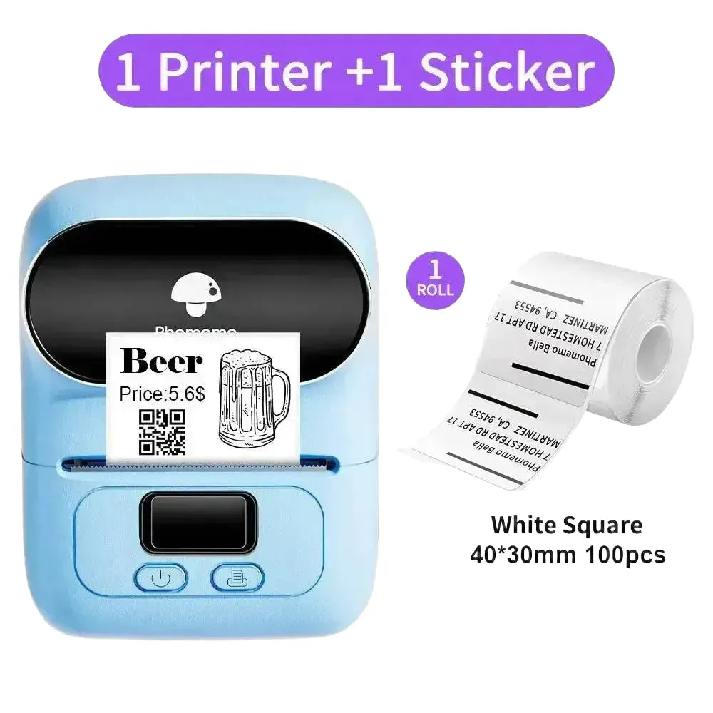 Phomemo Thermal Label Printer Wireless Barcode Maker — product view 1