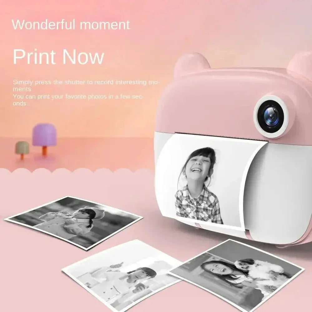 Kids Camera 2.4 Inch LCD Screen Supports 32GB Memory