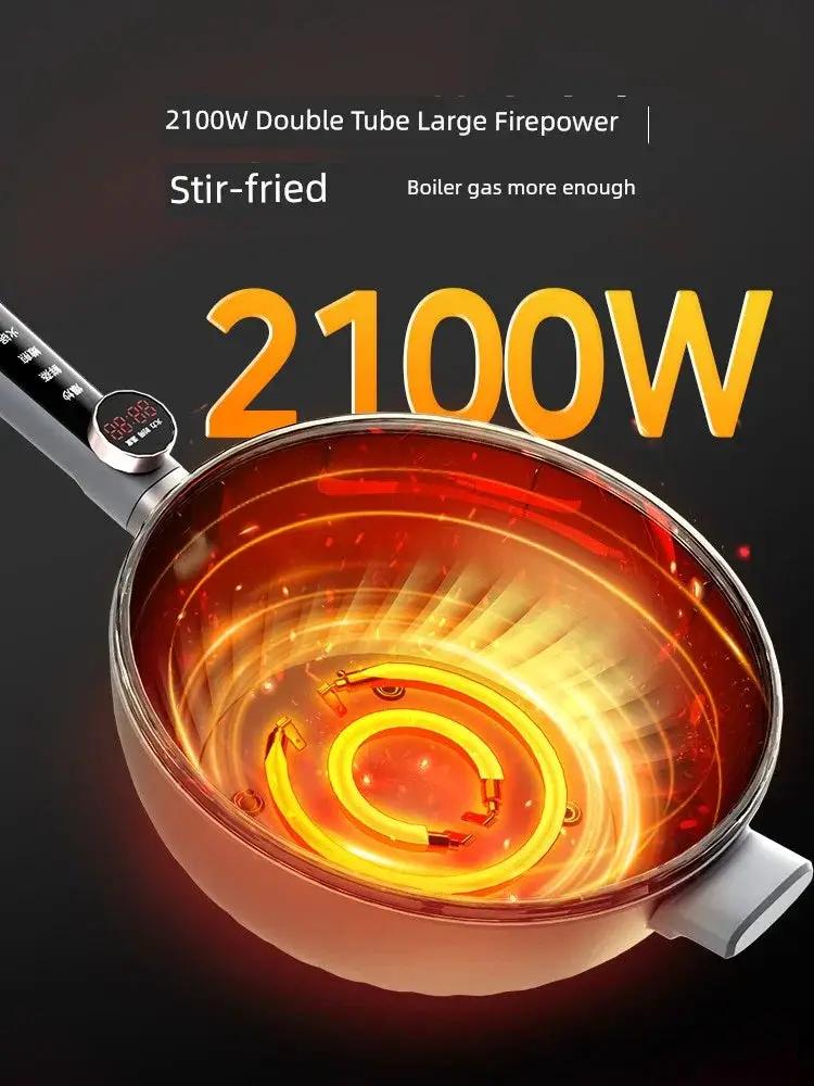 Non Flower Core Electric Frying Pan Large Capacity Hot Pot - OurLum.com