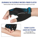 Gel-Padded Cycling Gloves for Road Rides
