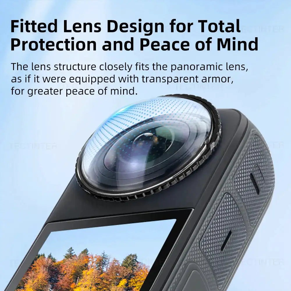 For Insta360 X4 Lens Guard+Screen Protector Tempered Glass Anti-scratch Protective Film for Insta 360 X5/X4 Camera Accessories