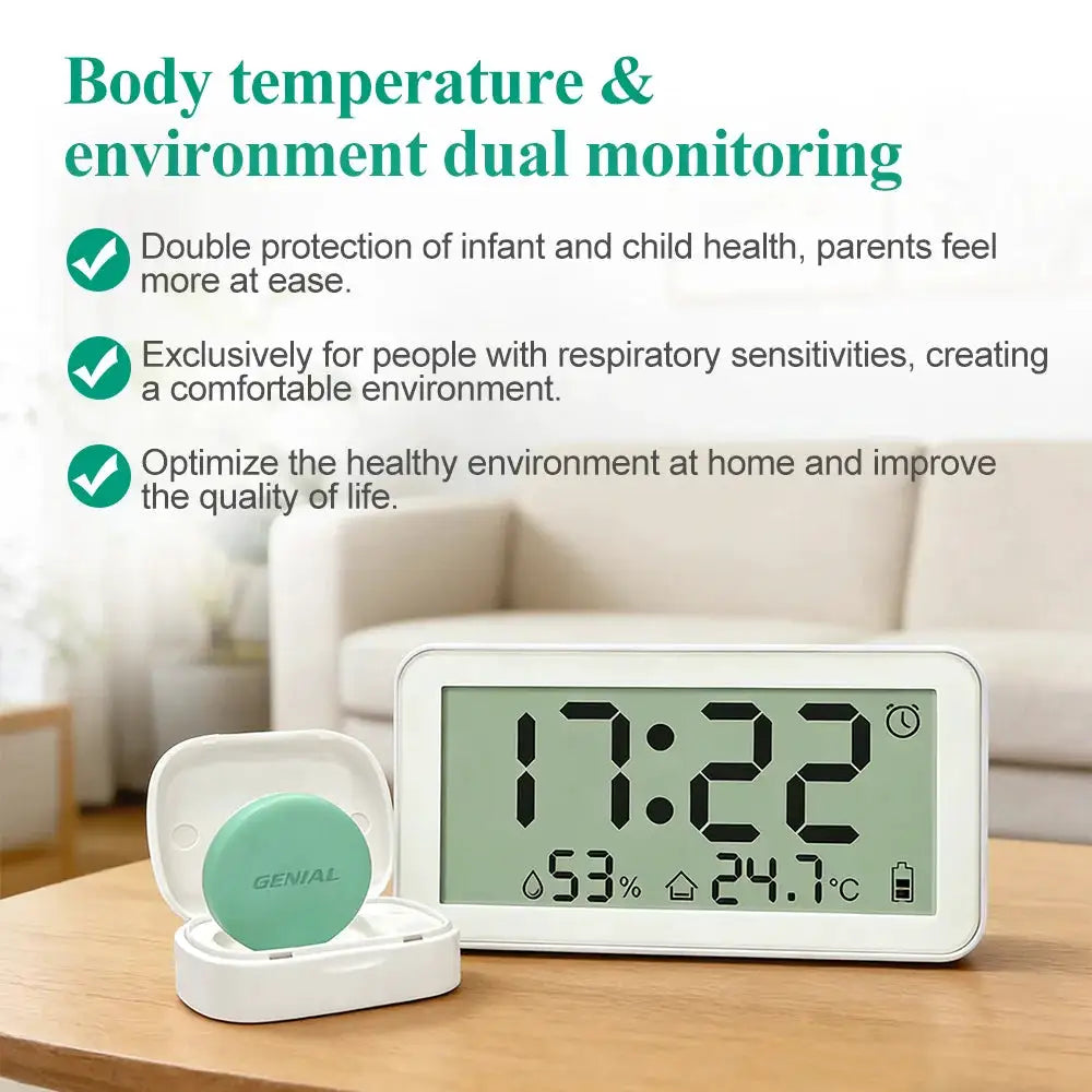 Wireless Electronic Thermometer with Large Screen Display - Dual — product view 5