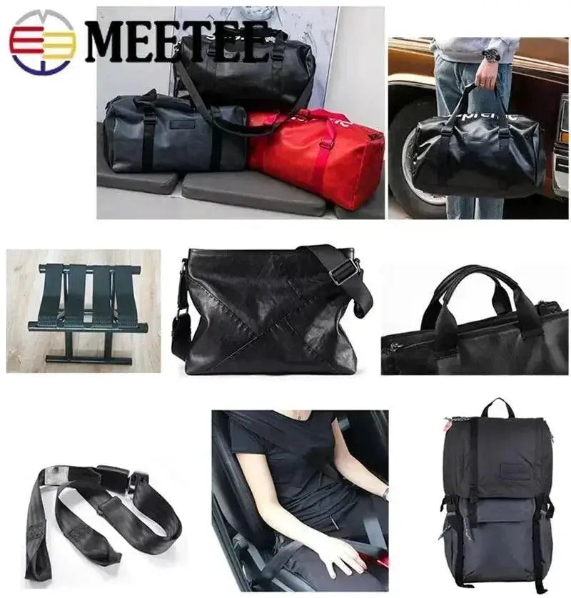 Meetee Polyester Nylon Webbing Tape for DIY Projects