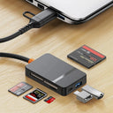 In USB C Card Reader for SD TF