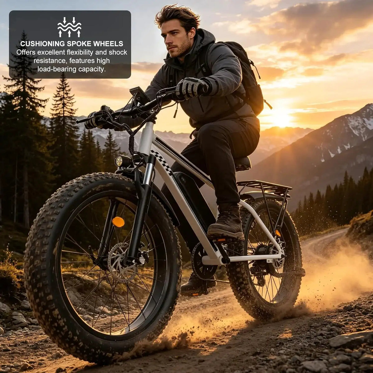 Obx Ebike - All Terrain Fat Tire Travel — product view 6