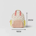 Strawberry Printed Backpack Bag For Girls Daily Casual Bags