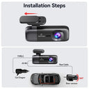 Safer Driving 4K Dash Cam for Night Use